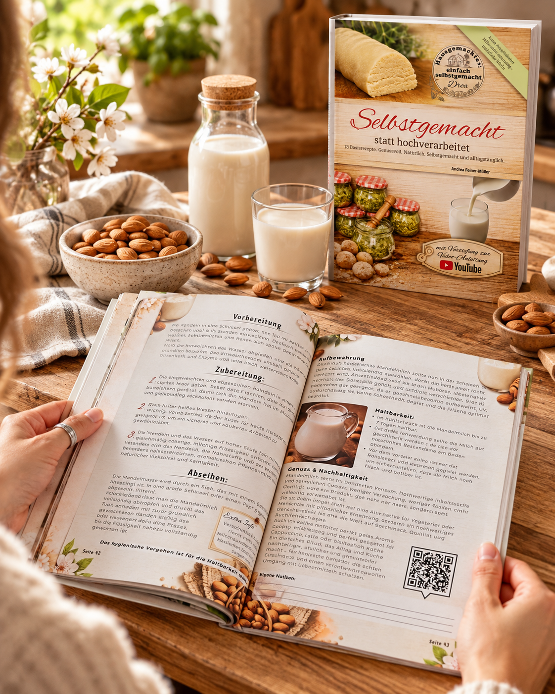 Selbstgemacht statt hochverarbeitet – Kochbuch mit 13 Rezepten & Tipps & Hintergrundwissen zum Selbermachen